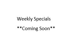 lunch menu message
